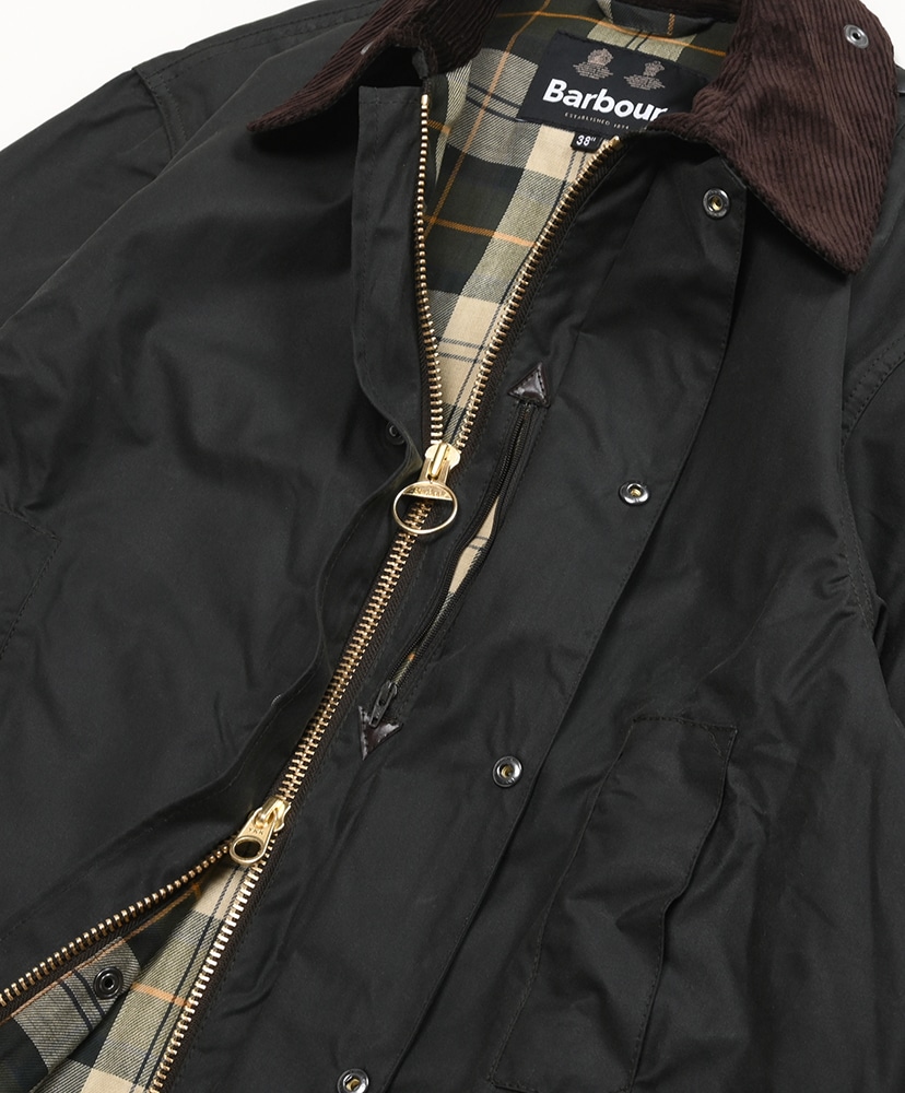 Barbour バブアー border 38 sage