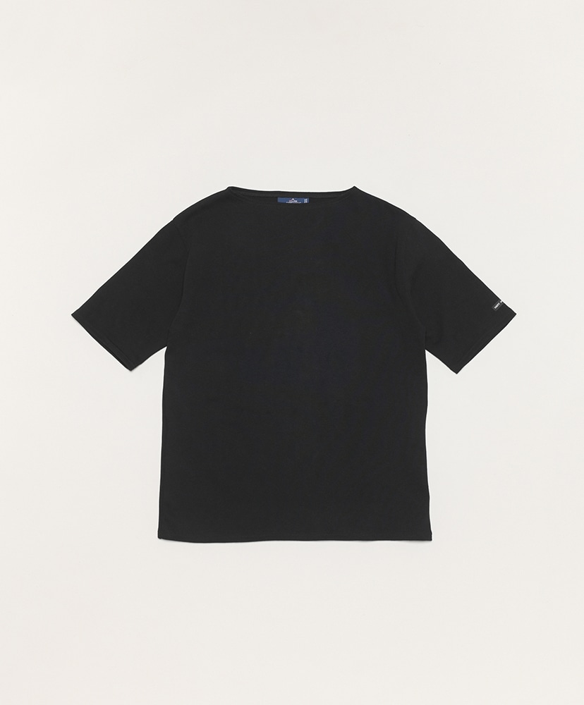 Ouessant Short Sleeve Shirts-Noir(4(MEN) Noir/ノワール): SAINT JAMES