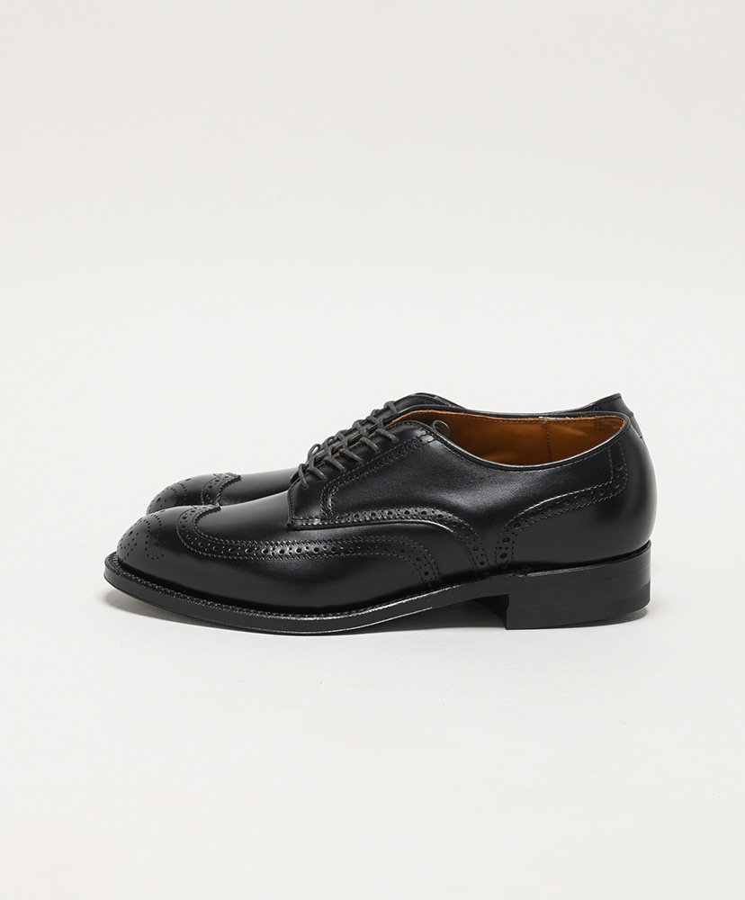 54210 Modified Dress Wing Tip(6(MEN) Black/ブラック): Alden