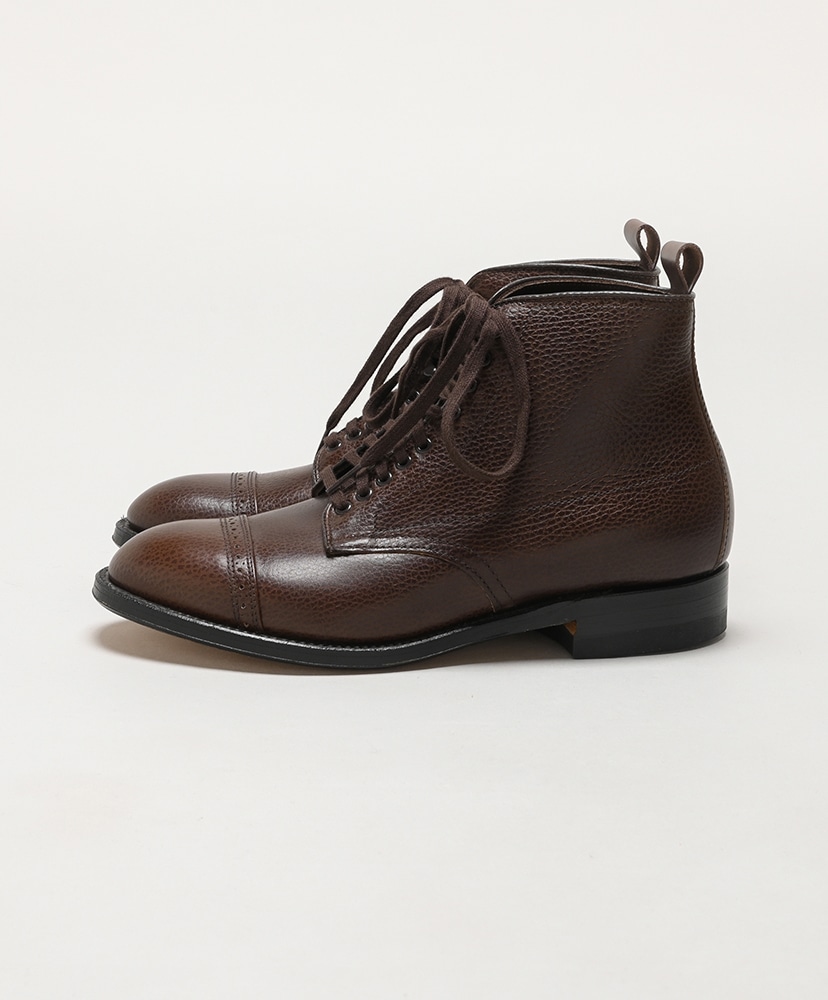 86911H Cap Toe Boots(10(MEN) Dark Brown/ダークブラウン): Alden