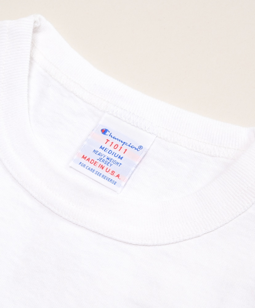 T1011 Short Sleeve Pocket Tshirts White/ホワイト L(MEN)