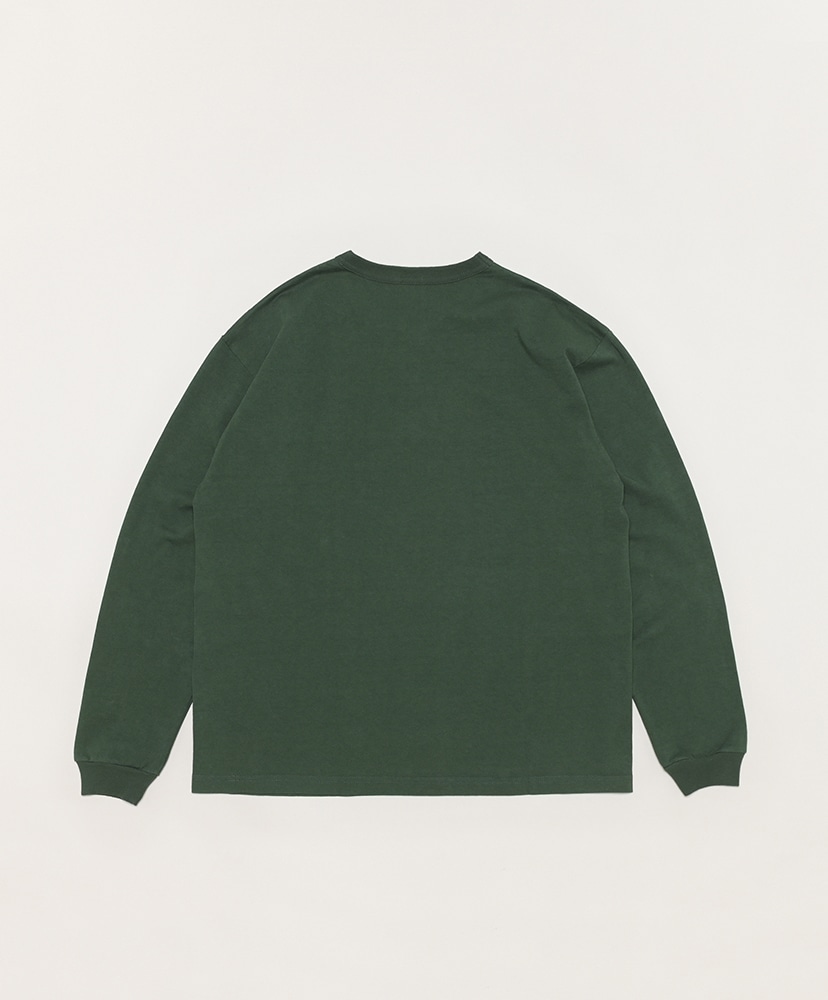 T1011 Long Sleeve T-Shirt (C5-U409) Moss Green/モスグリーン L(MEN)