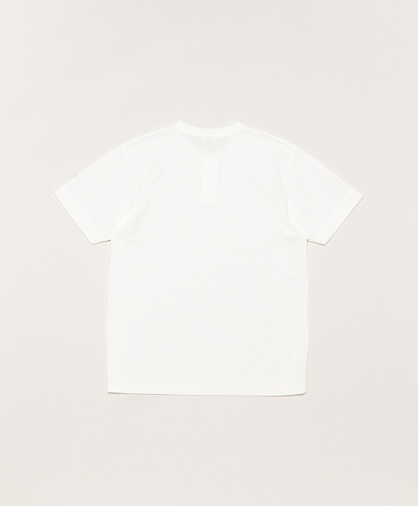 24223 Henley Neck T-shirts オフホワイト 40(MEN)