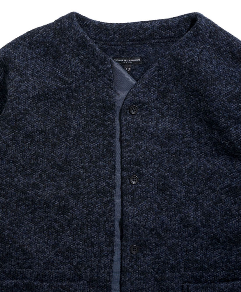 Knit Cardigan-Sweater Knit(M(MEN) H.Navy/ヘザーネイビー