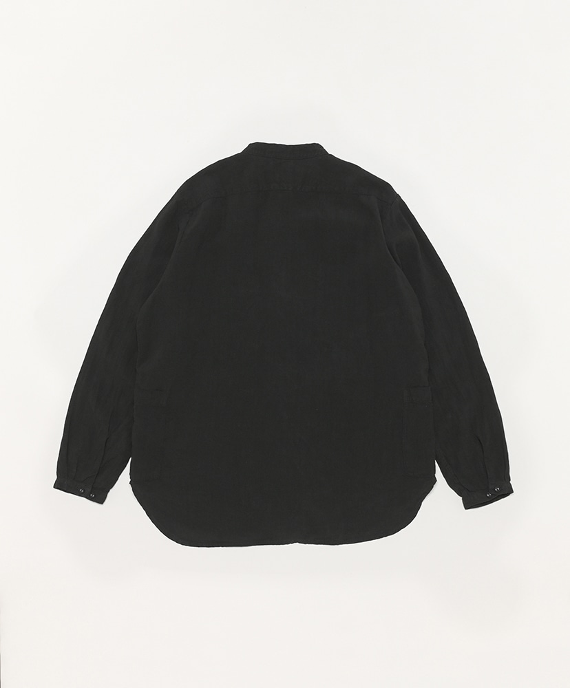 スナフリネンシャツ ブラック 2XL(MEN)
