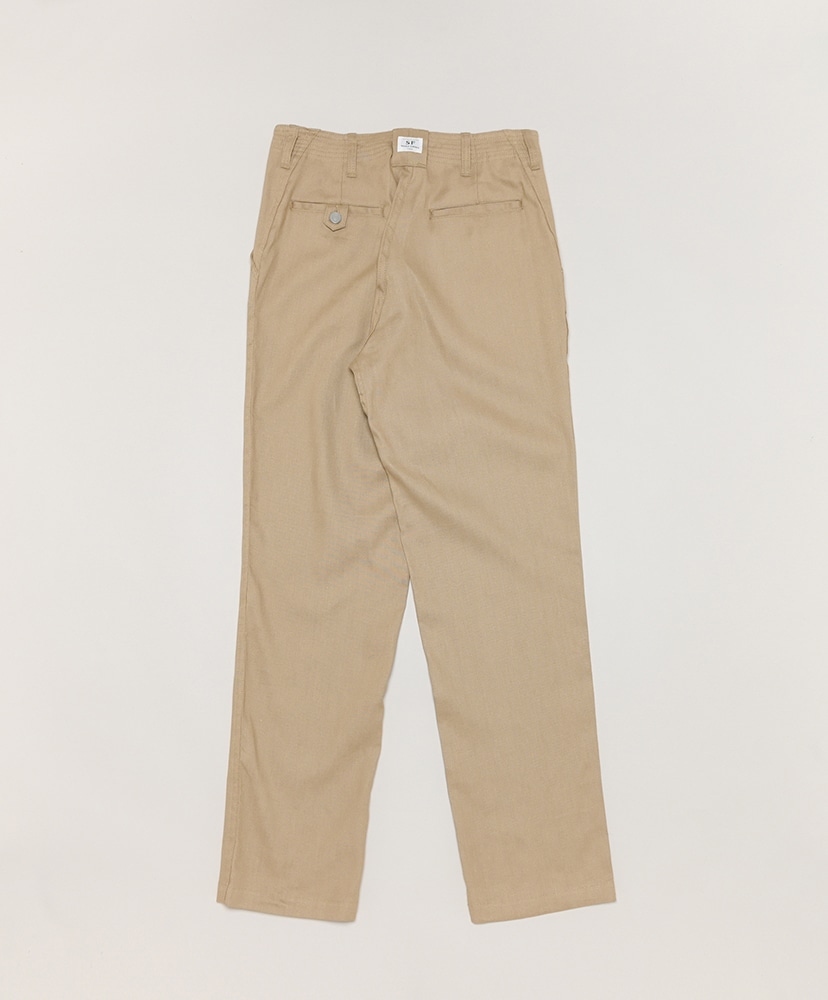 Sprayer Stream Pants-L/C Oxford(L(MEN) Beige/ベージュ): SASSAFRAS