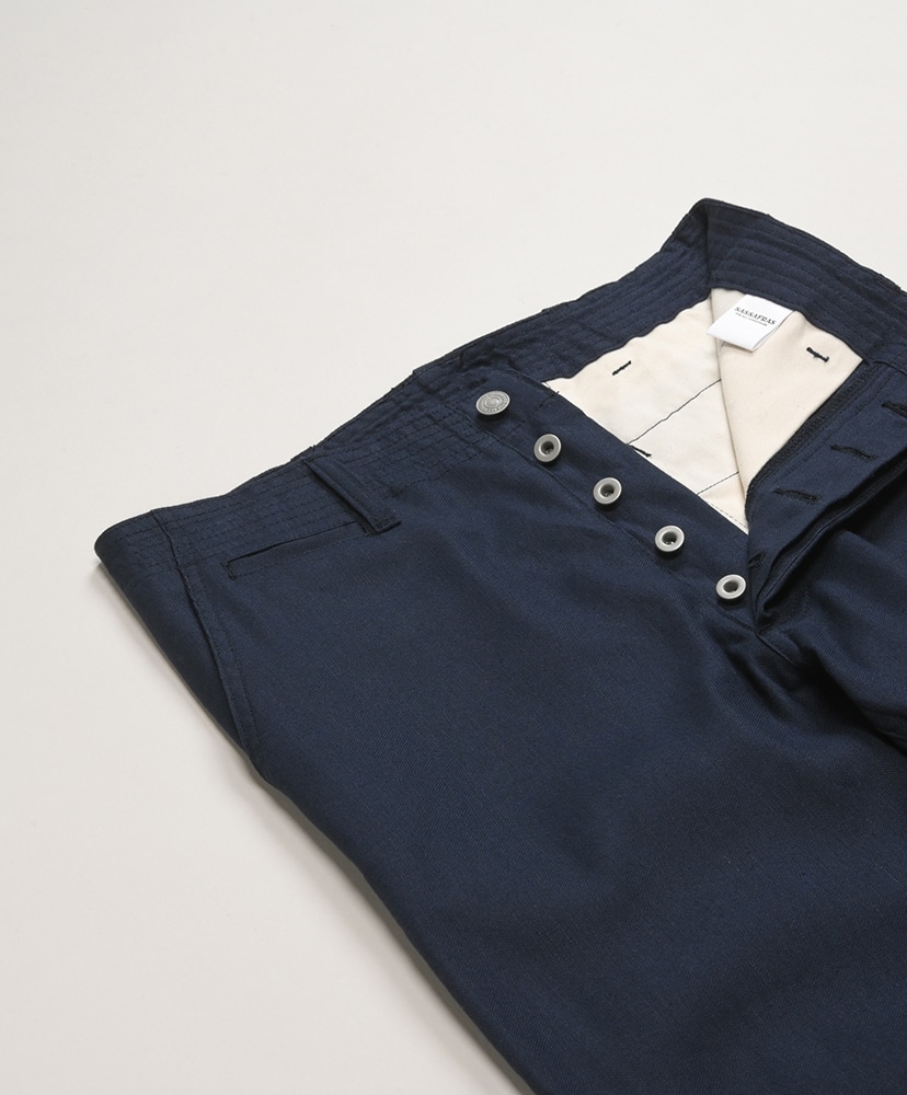 Sprayer Stream Pants-L/C Oxford(L(MEN) Beige/ベージュ): SASSAFRAS