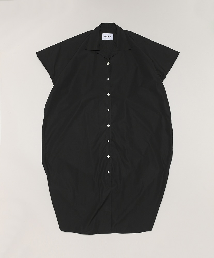 Big & Small Button Shirt Dress((WOMEN) Black/ブラック): NOMA t.d.