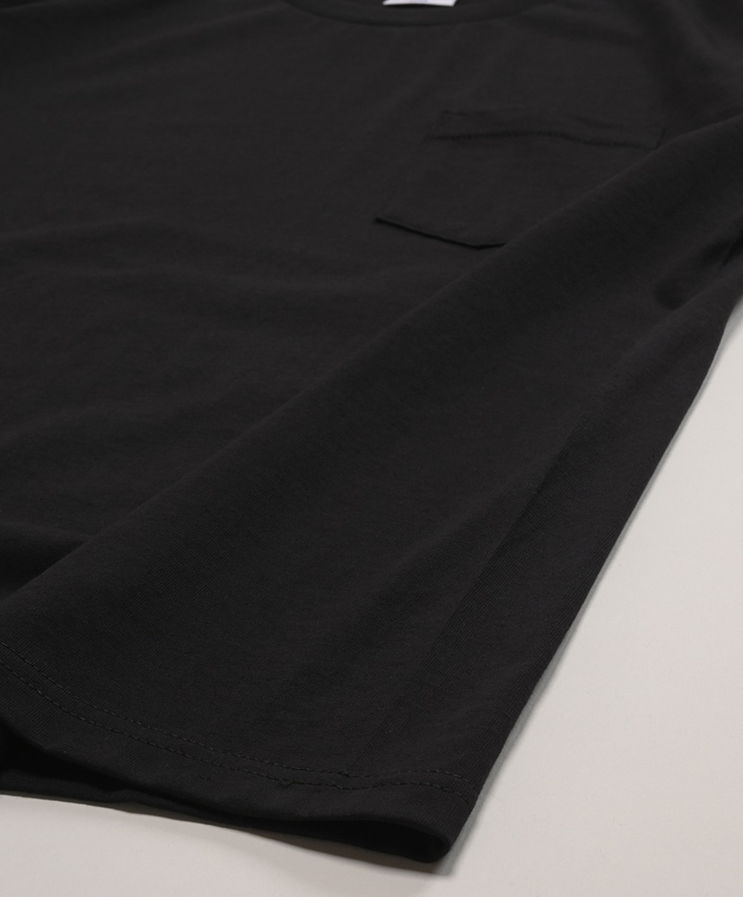 6.1oz S/S Pocket T Shirt Black/ブラック L(MEN)