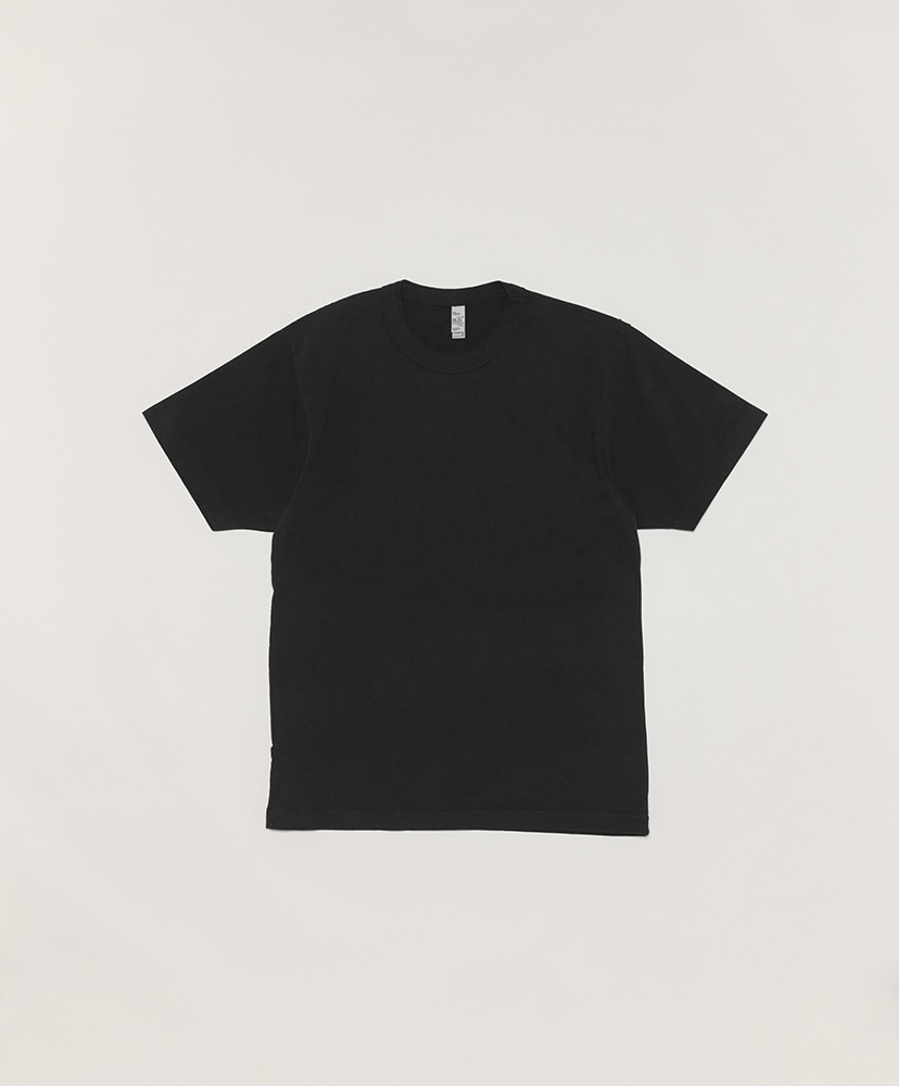 Short Sleeve Binding Garment Dye T-Shirts(L(MEN) Atrantic