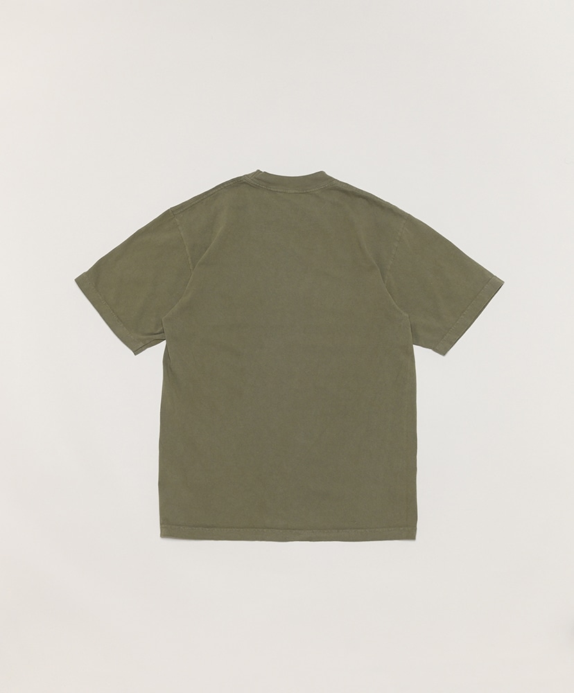 6.5oz Pigment Dye Crew Neck T-Shirts Army/アーミー L(MEN)
