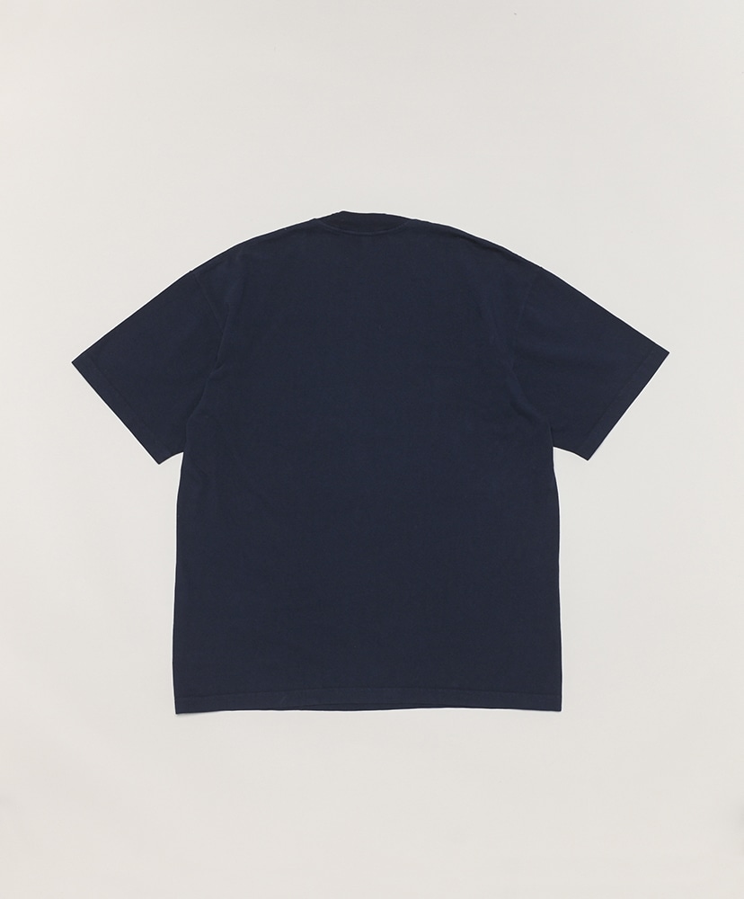 6.5oz Pigment Dye Crew Neck T-Shirts Navy/ネイビー L(MEN)