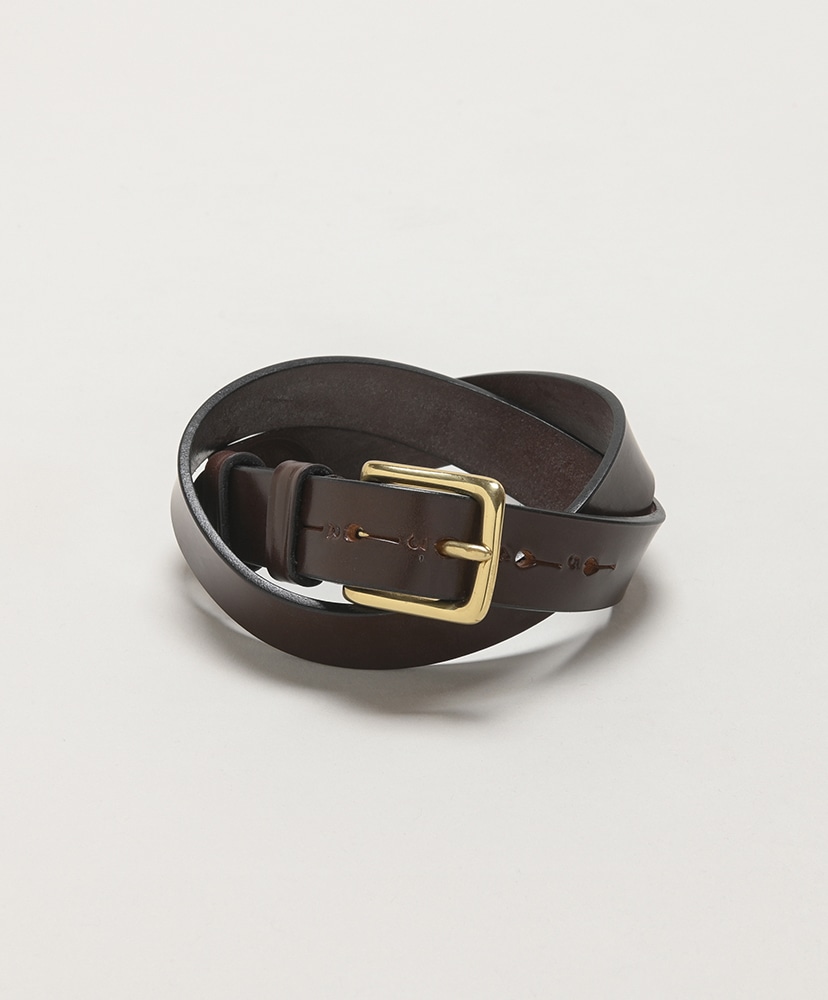 Stirrup Leather Belt 1 1/8 (2.8cm)(30(MEN) Black/ブラック): JABEZ 