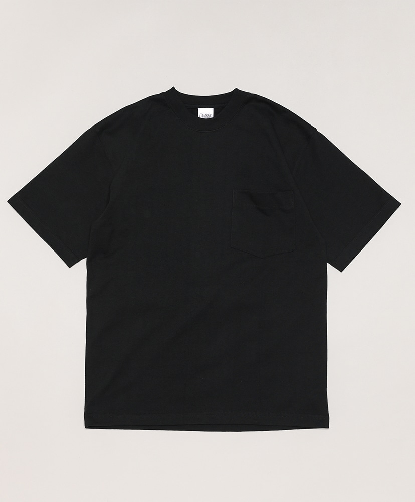 302 Max-Weight Pocket T-shirts(L(MEN) Black/ブラック): CAMBER