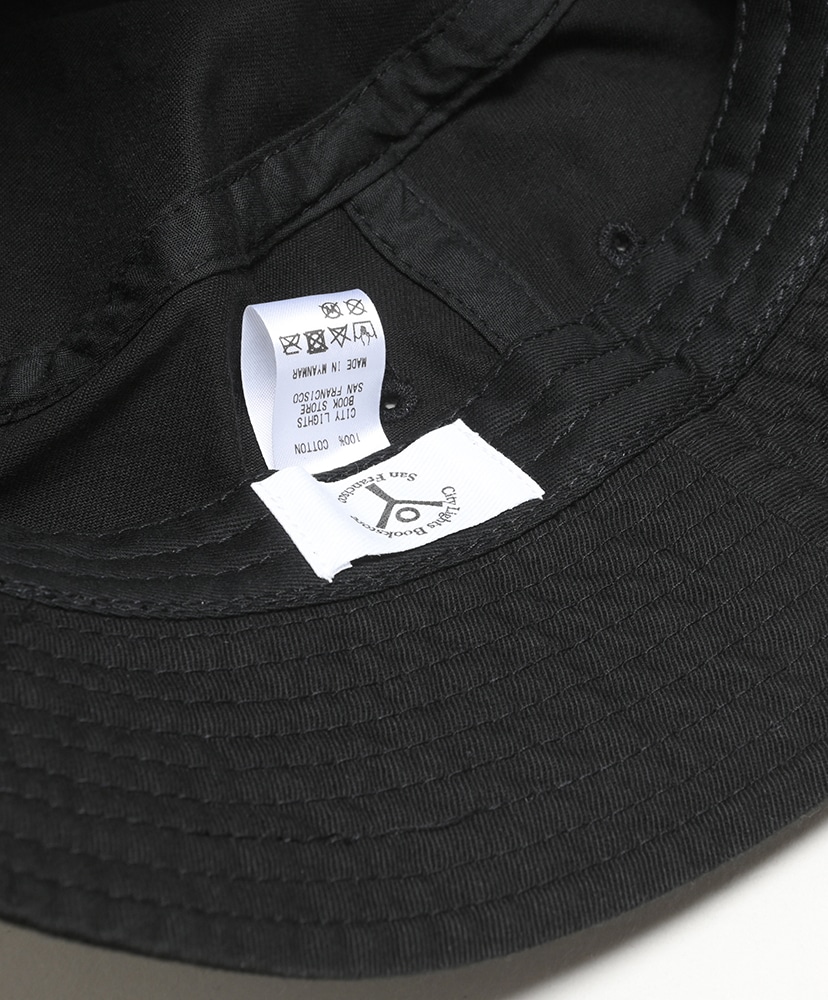 Bucket Hat-Logo(ONE Black/ブラック): City Lights Bookstore