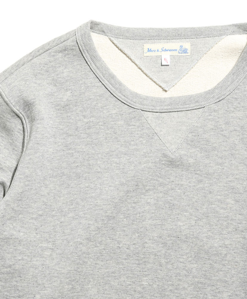 346 Sweat Shirt(6(MEN) Gray/グレー): Merz b. Schwanen