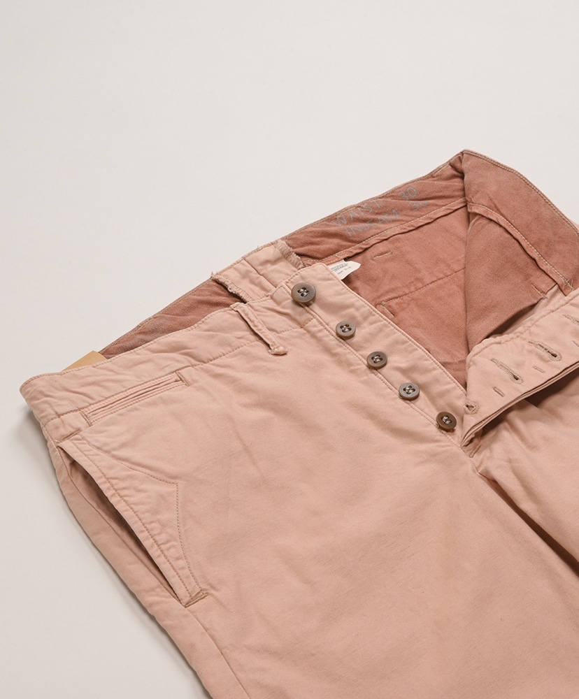 Officer Chino Pant(30S(MEN) Pink/ピンク): RRL