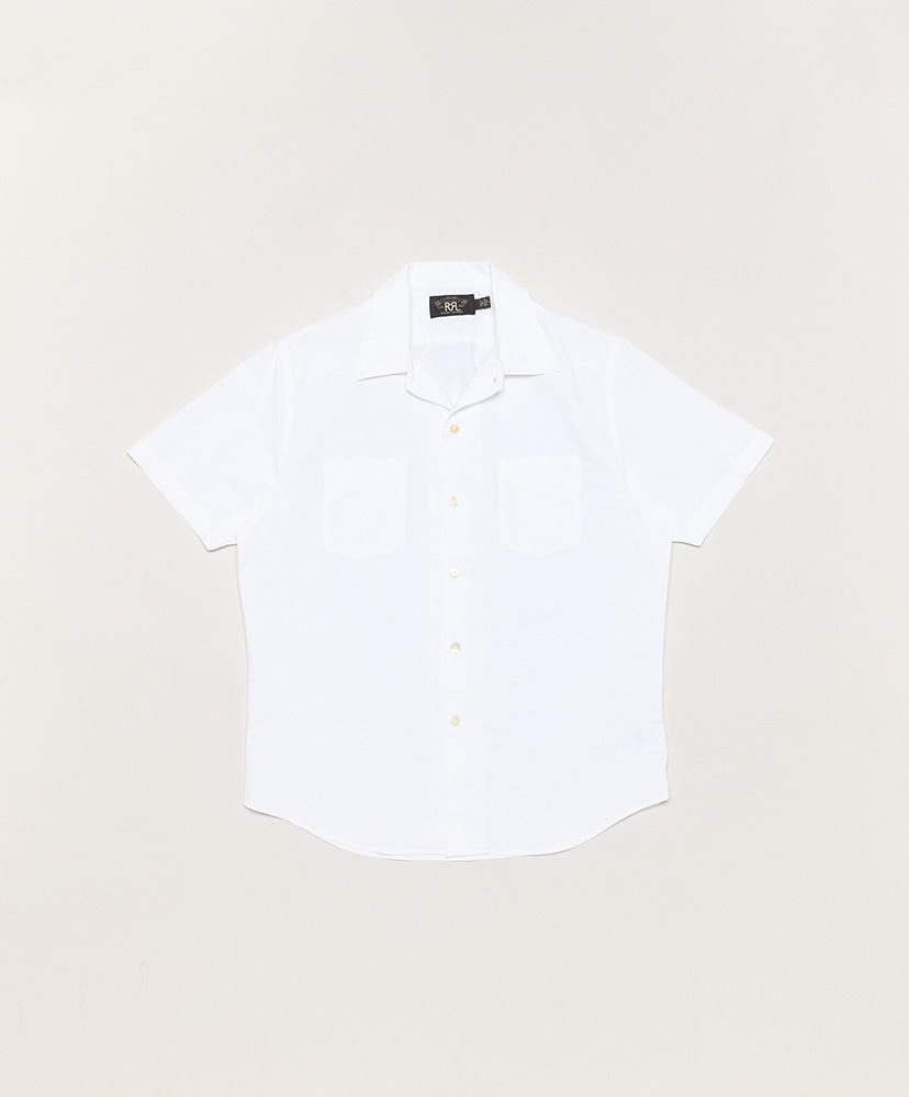 Oxford Short-Sleeve Shirt(L(MEN) White/ホワイト): RRL