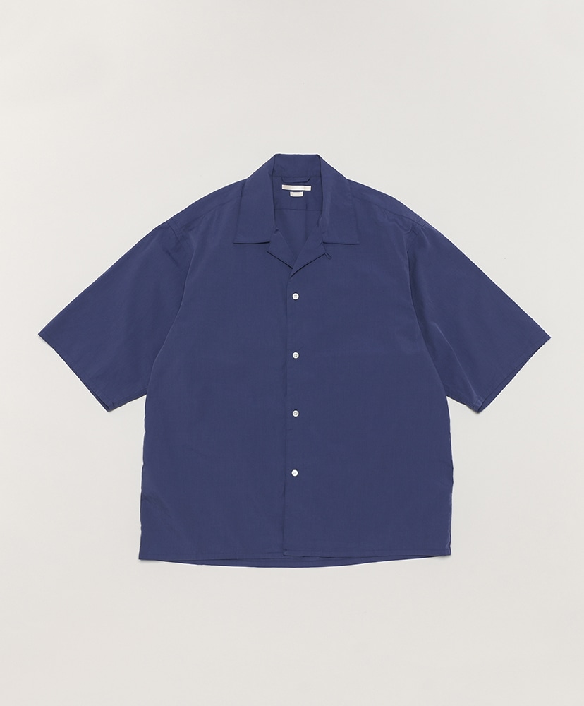 Chambray Open Collar Shirt(2(MEN) Terracotta/テラコッタ): blurhms