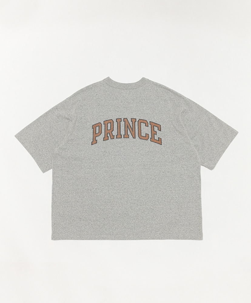 Cotton Rayon 88/12 Print Tee NOT-PRINCE(0(WOMEN) Heatehr Grey