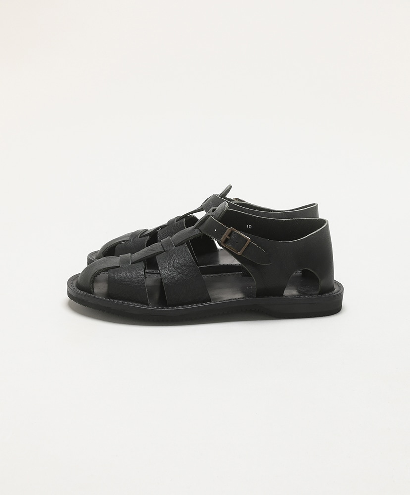 Gurkha Sandal-Suede(5(WOMEN) Black/ブラック): NORIEI