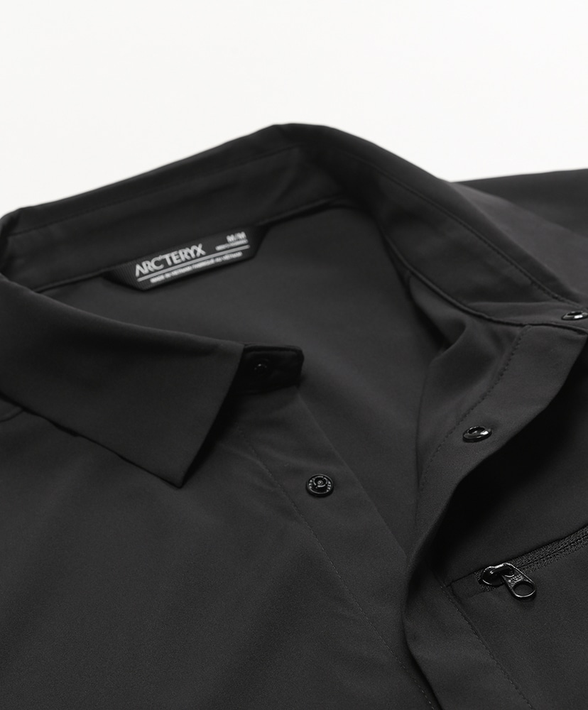 Skyline SS Shirt Men'sLMEN Black/ブラック: ARC'TERYX