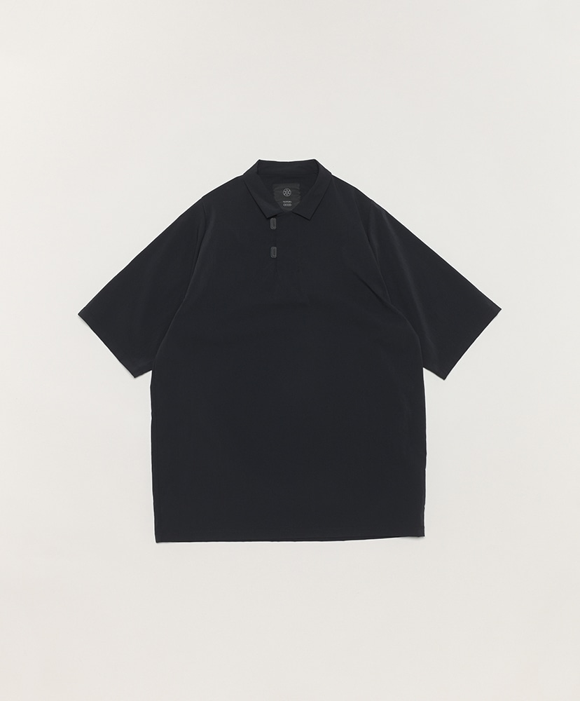 Capsulesnap Polo Shirt DR(2(MEN) Black/ブラック): TEATORA