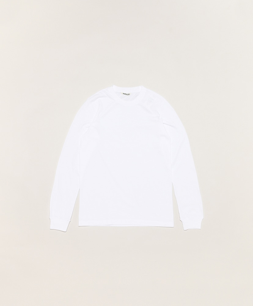 Seamless L/S Tee(0(WOMEN) Black/ブラック): AURALEE