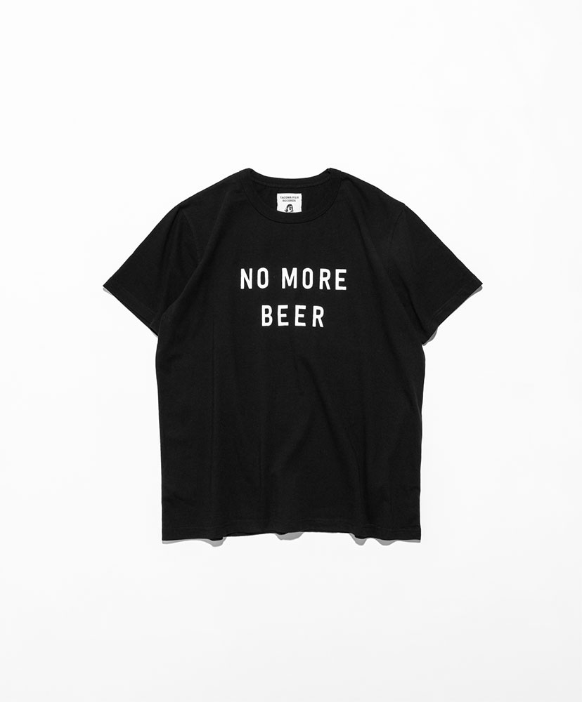 No More Beer(M(MEN) Black/ブラック): TACOMA FUJI RECORDS