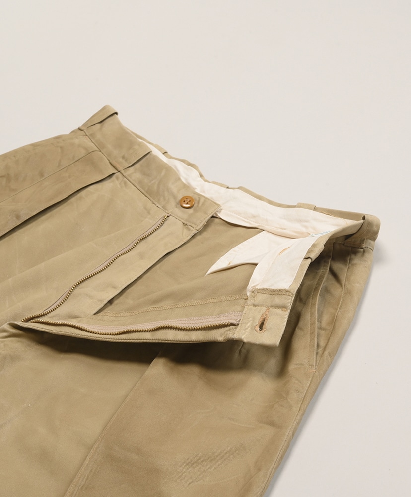 【A.PRESSE】22ss US ARMY Chino Trouserscolbeige