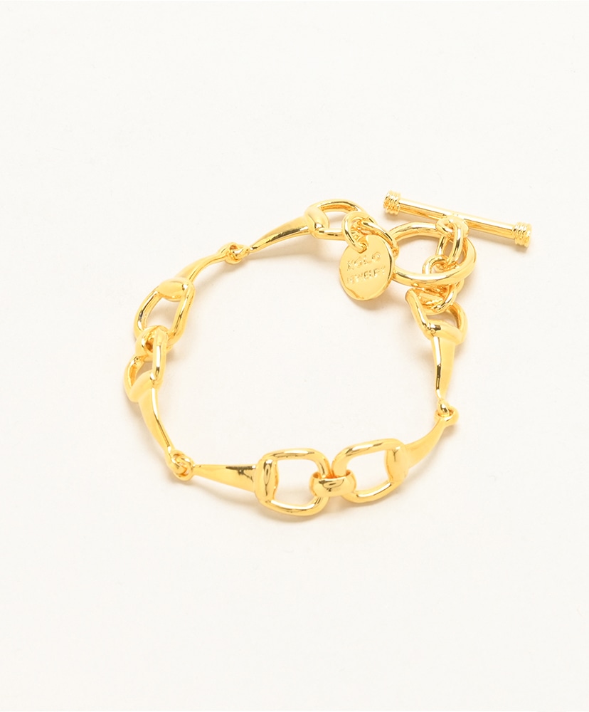 Horse Bit Link Bracelet Small(17(WOMEN) Gold/ゴールド): XOLO JEWELRY