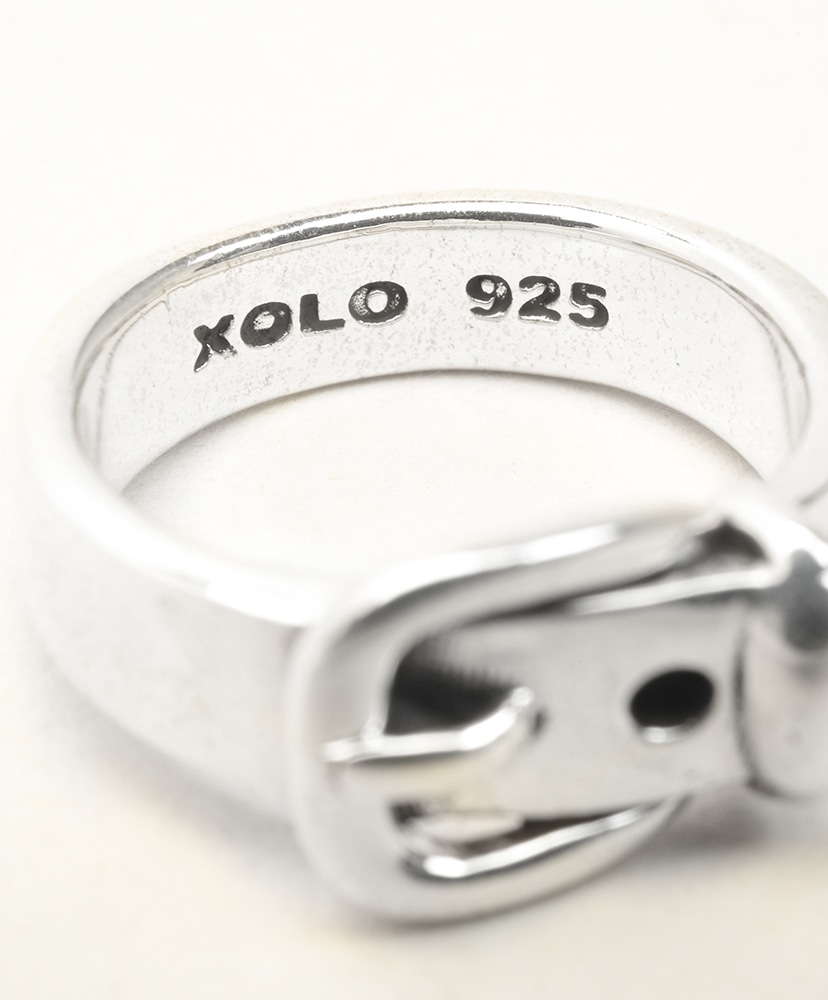 Buckle Ring(L(MEN) Silver/シルバー): XOLO JEWELRY