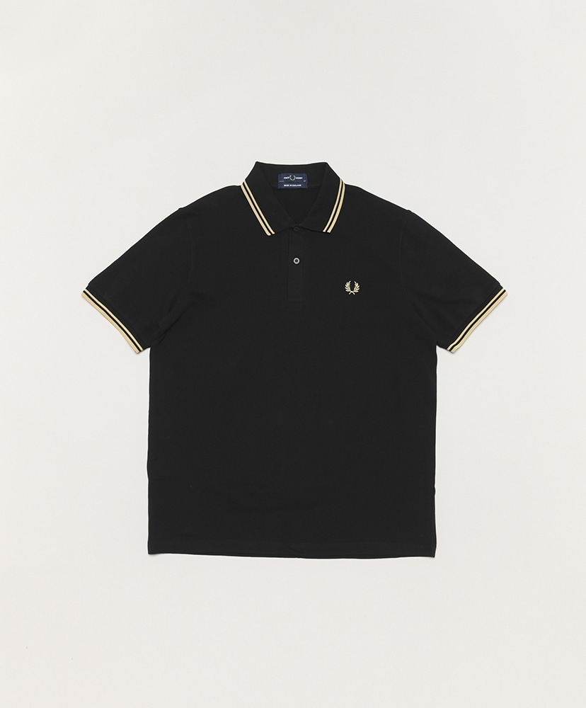 The Fred Perry Shirt-M12(40(MEN) Black×Champ×Champ(157)): FRED PERRY