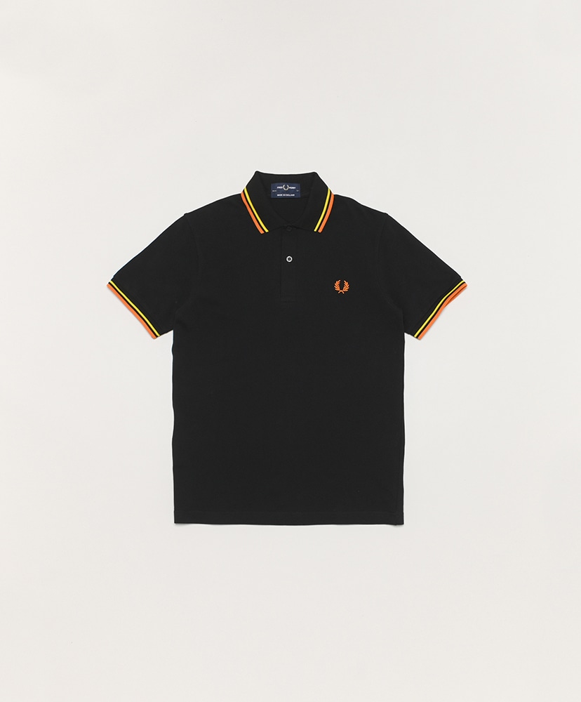 The Fred Perry Shirt-M12(40(MEN) Black×Champ×Champ(157)): FRED PERRY