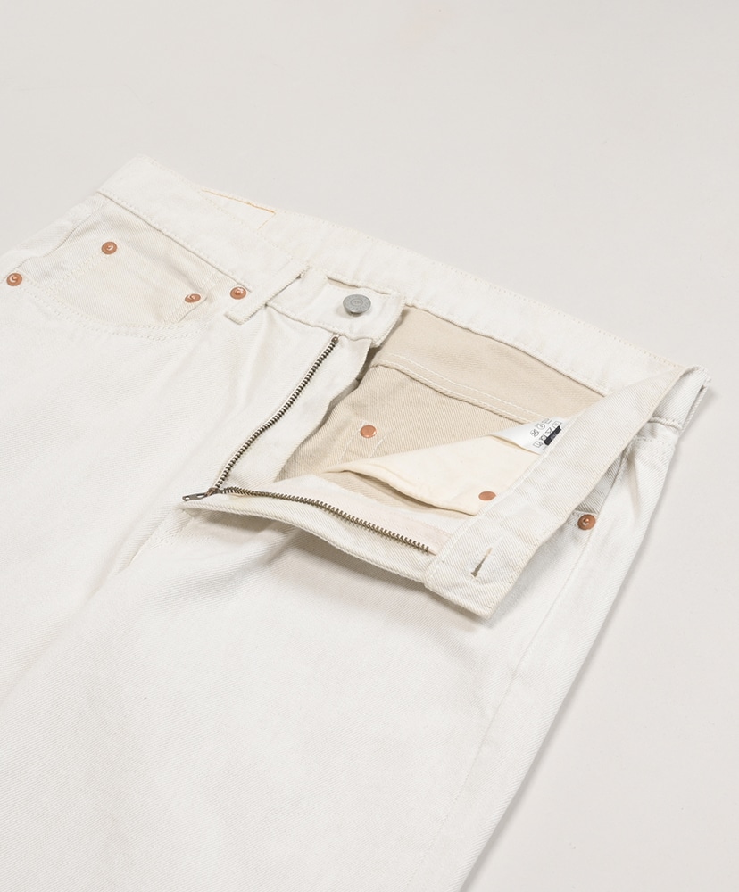 Wide Fit 5 Pocket Jeans White/ホワイト L(MEN)
