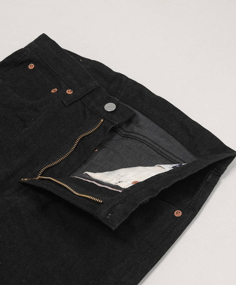 Wide Fit 5 Pocket Jeans Black/ブラック L(MEN)