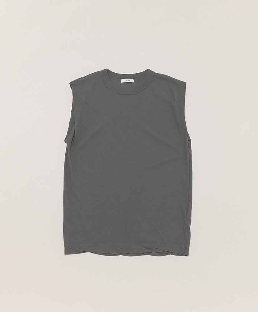 Fresca Single Jersey-Tank Top(1(WOMEN) Black/ブラック): ATON