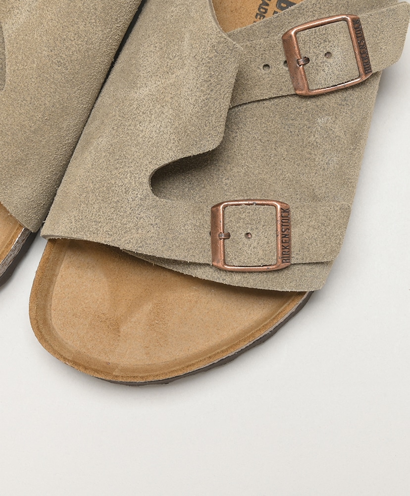 Zurich Suede Leather (Regular Fit)(39R(MEN) Taupe/トープ): BIRKENSTOCK