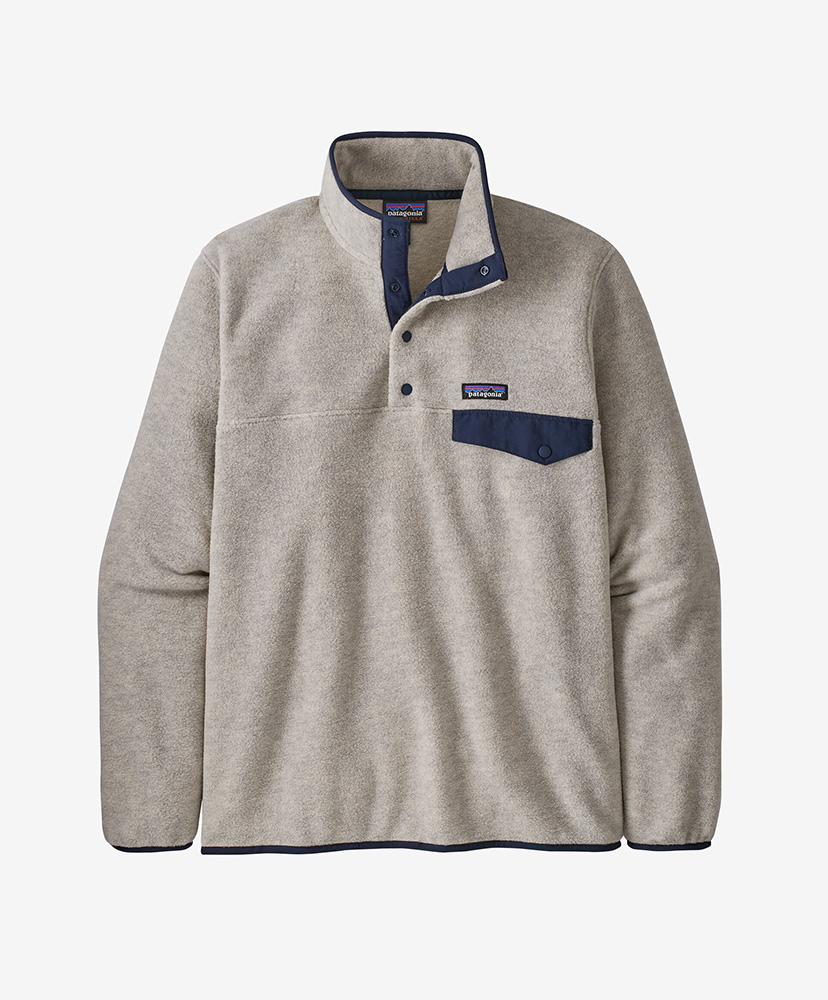 Men's Lightweight Synchilla Snap-T Fleece Pullover(XS(MEN)  SFNA/シンクドフライト:ニューネイビー): Patagonia