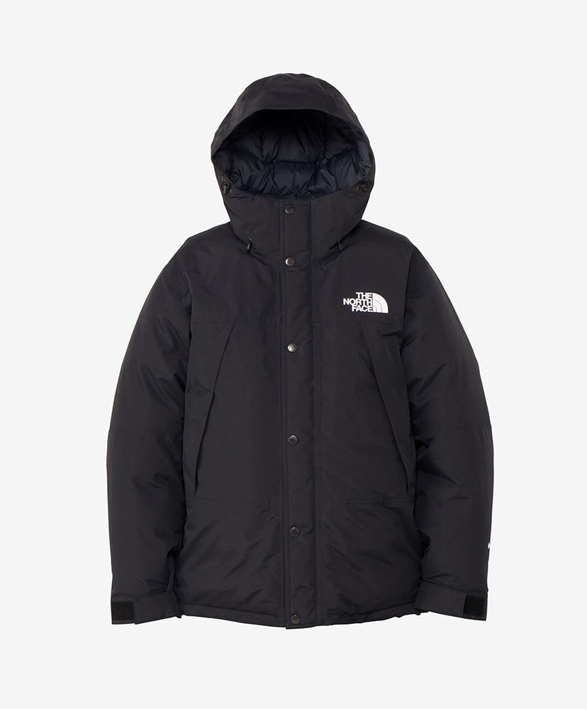 Mountain Down Jacket (Unisex)(L(MEN) K/ブラック): THE NORTH FACE