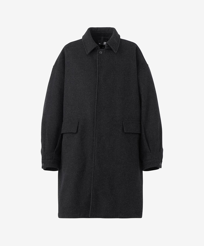 Compilation Wool Over Coat (Unisex)(S AN/アビエイターネイビー): THE NORTH FACE