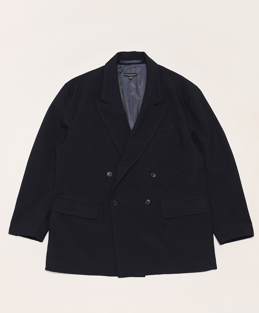 DBL Peak Jacket-Wool Uniform Serge(L(MEN) Dk.Navy/ダークネイビー): ENGINEERED  GARMENTS