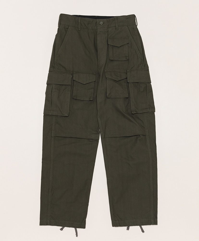 FA Pant - Cotton Brushed HB(M(MEN) Olive/オリーブ): ENGINEERED GARMENTS