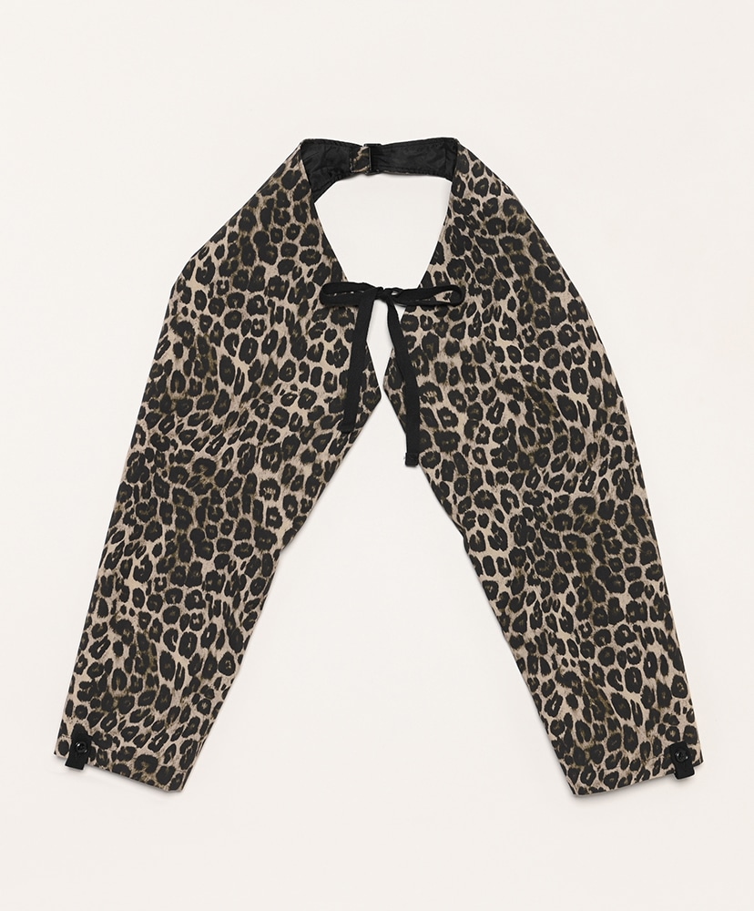 Sleeve Cape - Nyco Leopard Print(ONE(MEN) Brown/ブラウン Sleeve Cape - Nyco Leopard Print(ONE(MEN) Brown/ブラウン