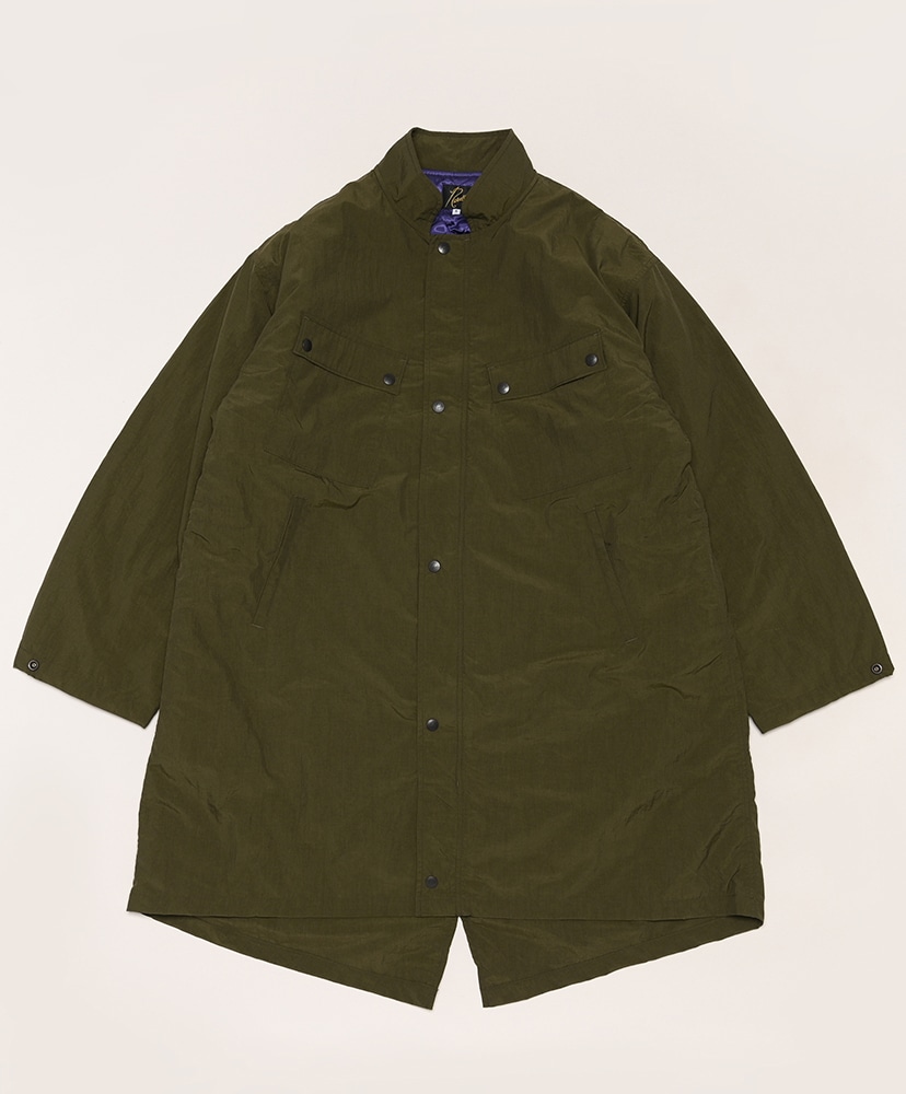C.P. Coat - Nylon Ripstop(L(MEN) Black/ブラック): NEEDLES