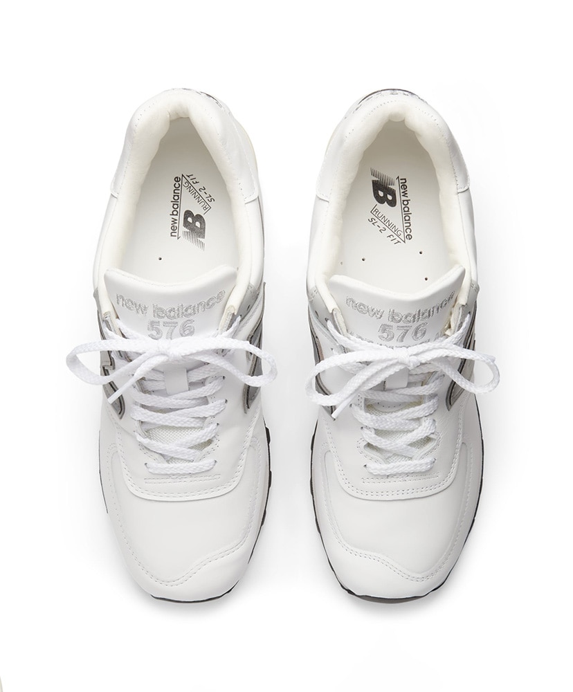 Made in UK 576 WSI(26cm White/ホワイト): new balance