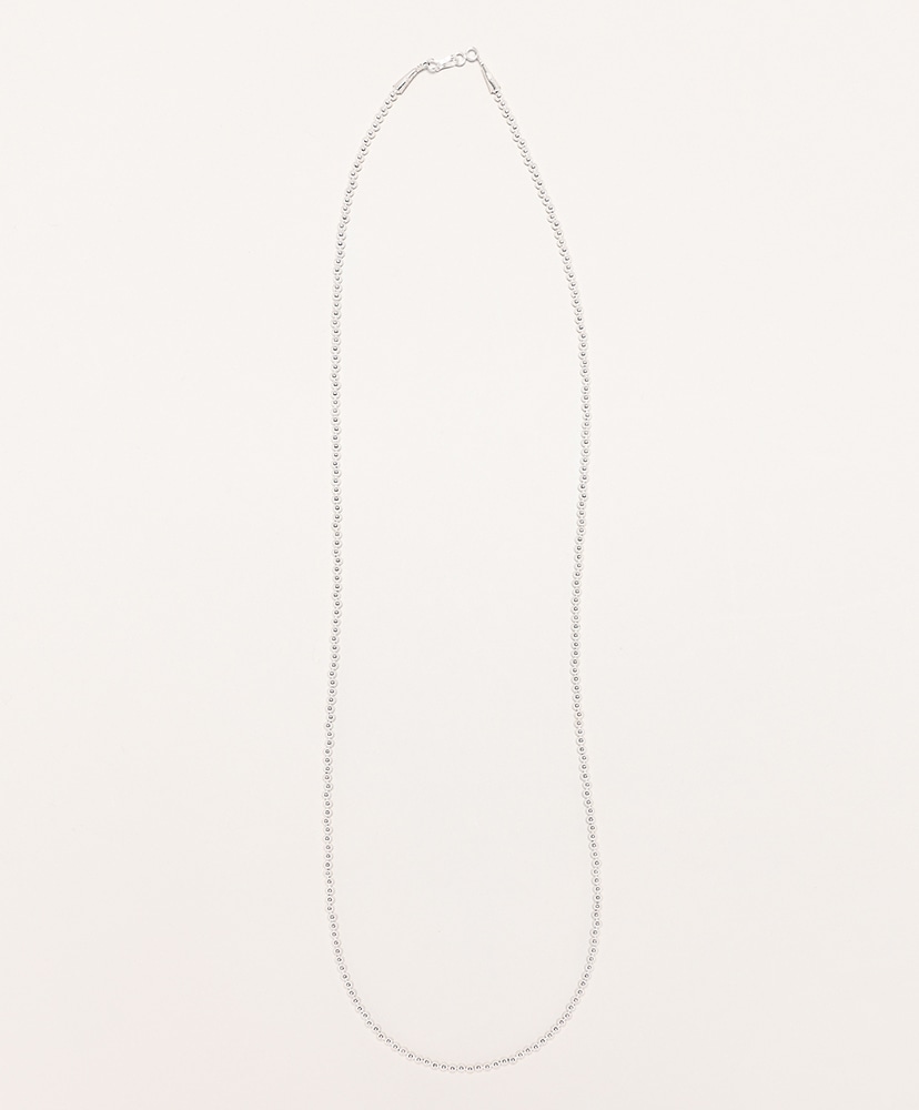 Necklace - 4mm/100cm(FREE Oxidised/オキシダイスド): Indian