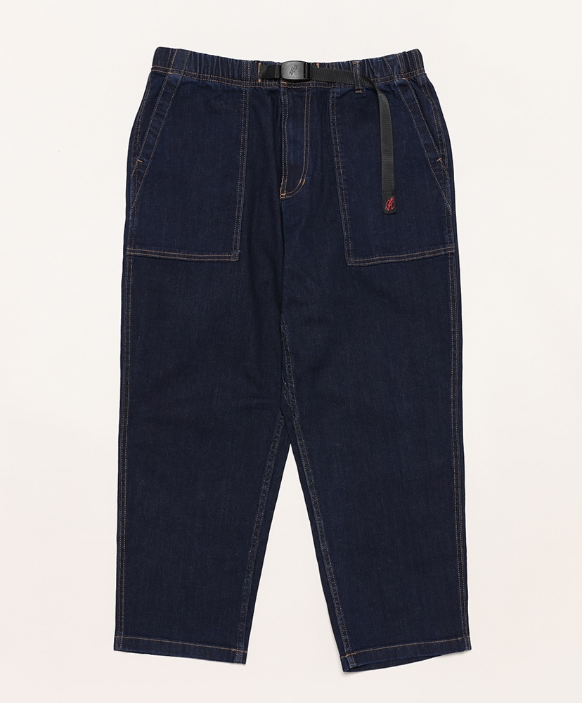 Stretch Denim Loose Tapered Pant(L(MEN) One Wash/ワン