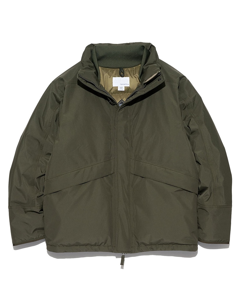 GORE-TEX Short Down Jacket(L(MEN) K/ブラック): nanamica