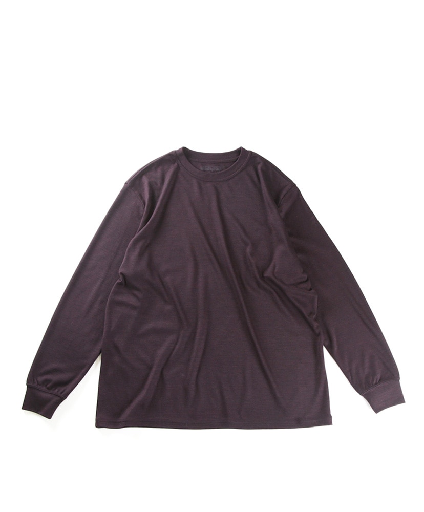 BAA smooth-crew(M(MEN) Charcoal/チャコール): BROWN by 2-tacs
